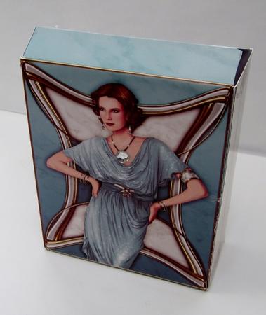 Deco Lady Elise Aqua Gift Mini Bag by Diane  Vermeer