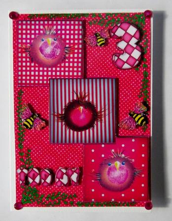 Baby Birds by Diane  Vermeer