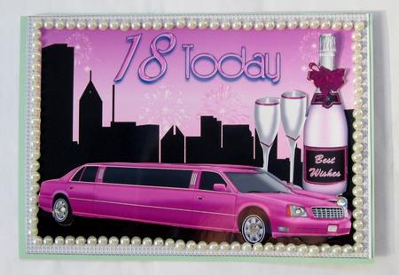 Pink Stretch Limo 2 by Diane  Vermeer