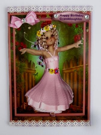Beautiful Dancing Fairy by Diane  Vermeer