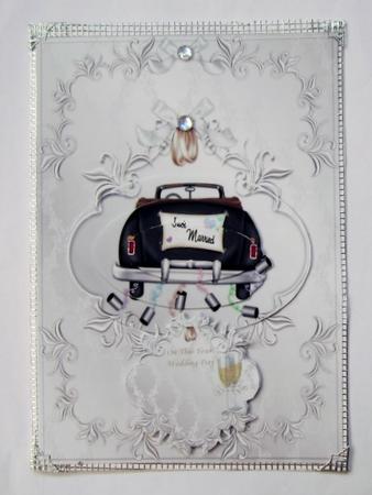 Swirly Wedding by Diane  Vermeer