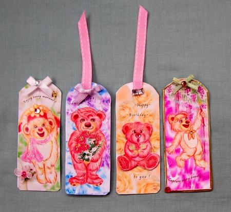 Honey Bear Bookmarks by Diane  Vermeer