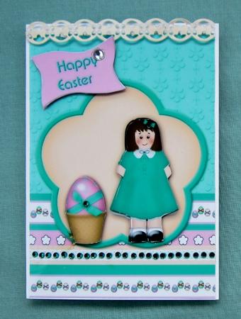 Em's Easter Card by Diane  Vermeer