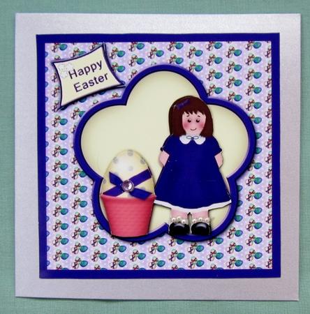 Em's Easter - Purple by Diane  Vermeer