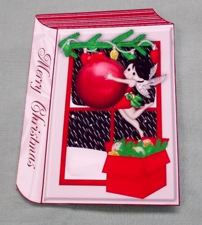 The Christmas Bauble Faerie with Window Folded Book by Diane  Vermeer