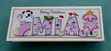 Patch 1st Xmas Mia Large Dl by Diane  Vermeer