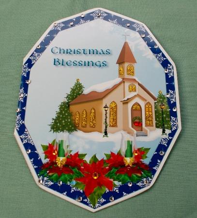 Christmas Blessings by Diane  Vermeer