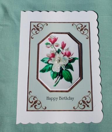 Spring Vintage Magnolia's by Diane  Vermeer
