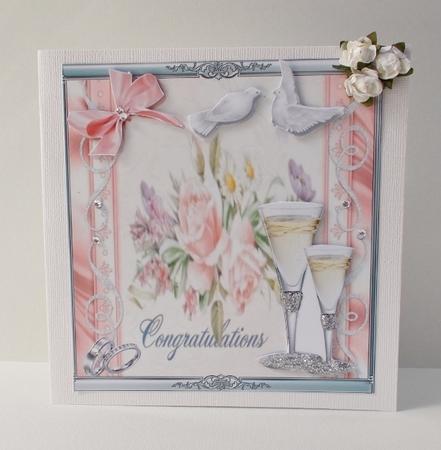 Beautiful Anniversary / Wedding Card or Engagement Card by Diane  Vermeer