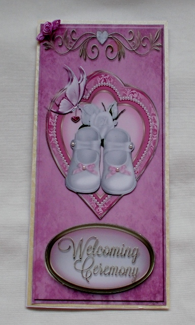 Baby Girl Naming Ceremony/ Christening Dl Topper by Diane  Vermeer
