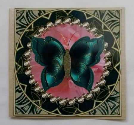 I Dreamt of You Topper with Butterfly 1 by Diane  Vermeer