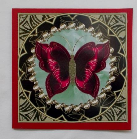 I Dreamt of You Topper with Butterfly 2 by Diane  Vermeer