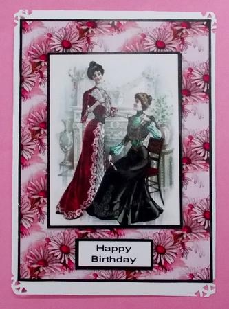 Vintage Daisies by Diane  Vermeer