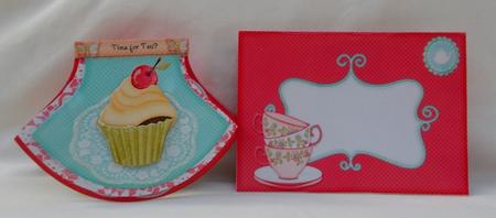 Apron Rocker Card Kit Teatime 2 by Diane  Vermeer
