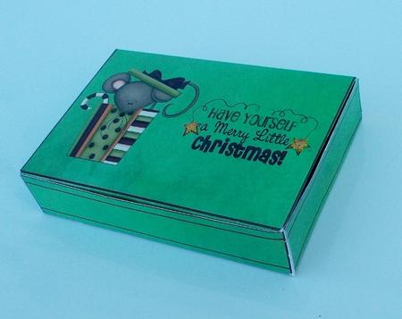 Have Yourself a Very Merry Little Christmas Gift Box by Diane  Vermeer