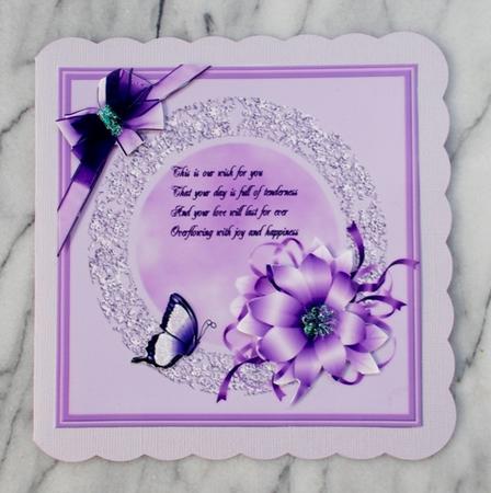 Lace and Butterfly by Diane  Vermeer