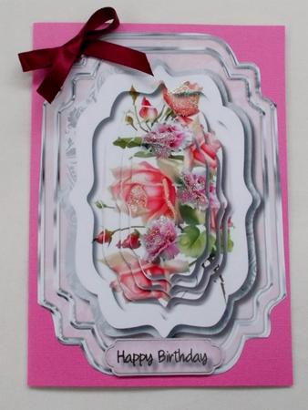 Lovely Roses and Carnations on a Bracket  by Diane  Vermeer