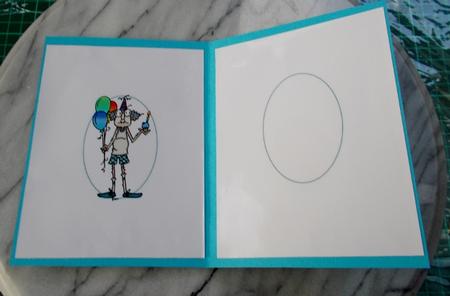 Gus is Officially Old Insert by Diane  Vermeer