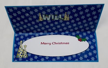 Buttons Christmas Trees Will Large Dl Insert by Diane  Vermeer