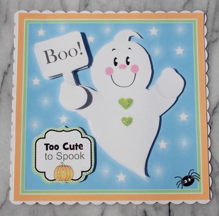 Boo to You! Halloween Topper by Diane  Vermeer