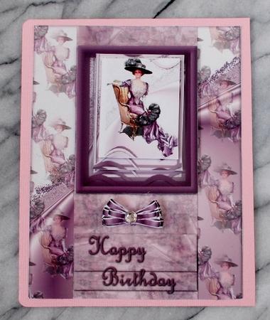Vintage Lady by Diane  Vermeer