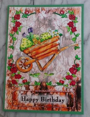 Happy Gardening Time by Diane  Vermeer