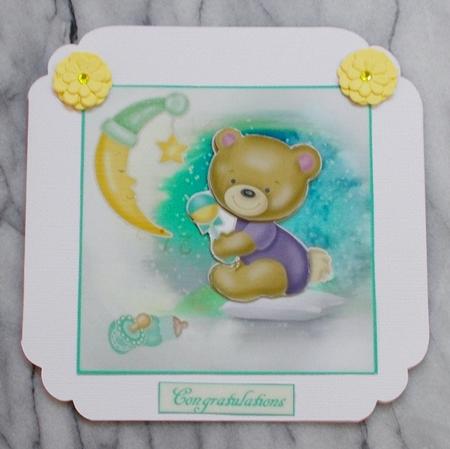 Not Sleepy Baby Bear Topper, Insert Verse by Diane  Vermeer