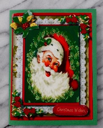 A5 Ho, Ho, Ho, Santa's Here  by Diane  Vermeer