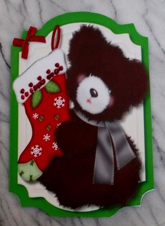 Print, Cut, and Fold Teds Red Sock . by Diane  Vermeer