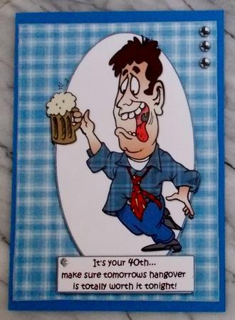 Joey Has a Birthday Quick Card by Diane  Vermeer