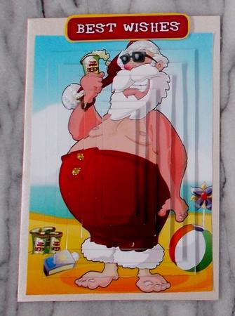 Santa's Jollies Pyramid by Diane  Vermeer