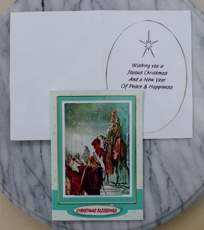 Vintage Nativity A6 Cut & Fold Christmas Card Bumper Kit by Diane  Vermeer
