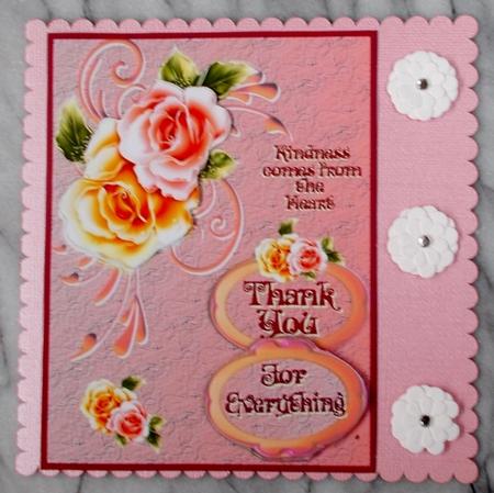 Thank You by Diane  Vermeer