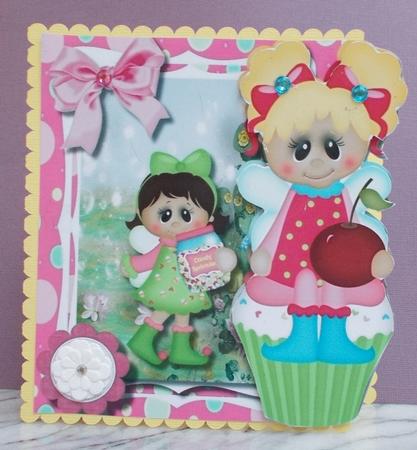 Little Cup Cake Fairy and Her Friend by Diane  Vermeer