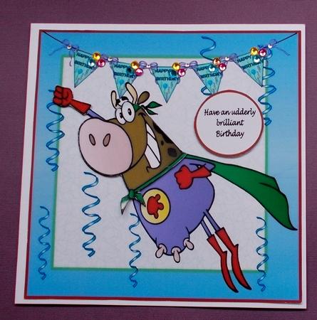 Udderly Brilliant Birthday by Diane  Vermeer