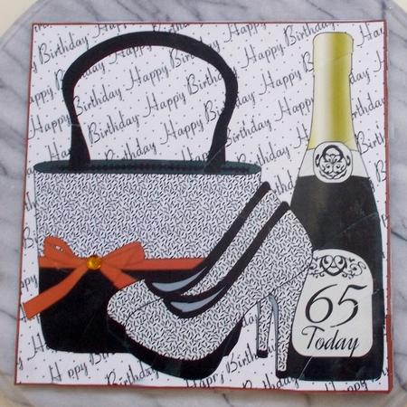 Bag, Shoes and Bubbly 65 Today Mini Kit by Diane  Vermeer