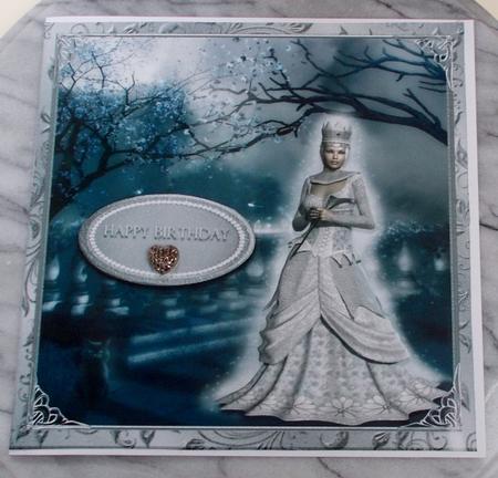 Silver Snow Queen -  with Love by Diane  Vermeer