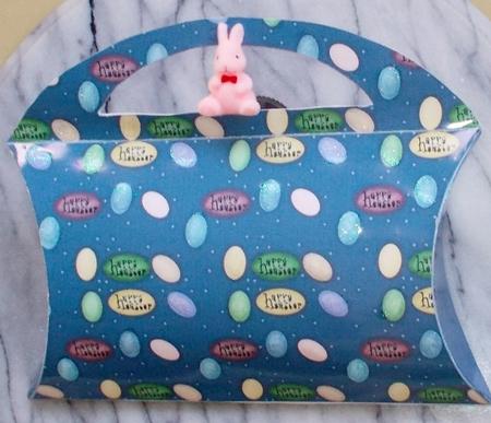 Happy Easter Egg Large Pillow Purse by Diane  Vermeer