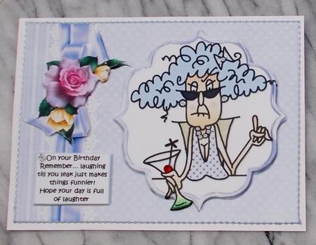 Stella Enjoy Your Birthday Quick Card by Diane  Vermeer