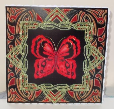 One and Only Butterfly Topper by Diane  Vermeer