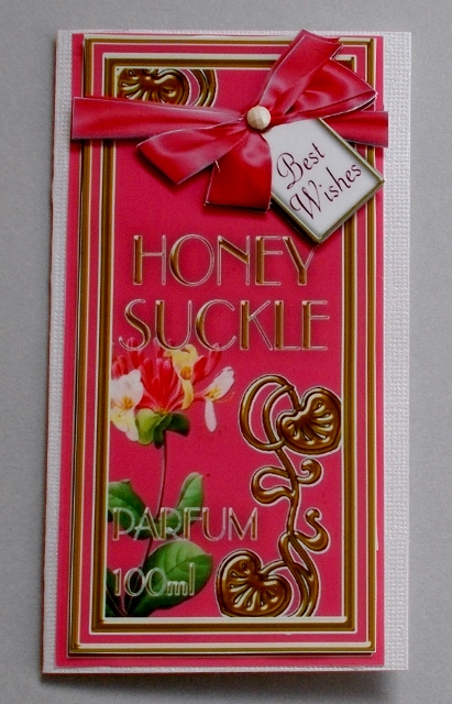 Honeysuckle Perfume Best Wishes Dl Topdown Decoupage Topper by Diane  Vermeer