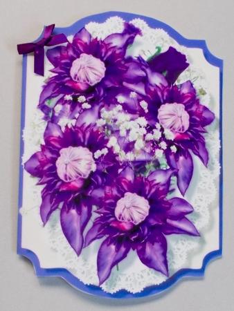 Print, Cut, and Fold,beautiful Amethta  by Diane  Vermeer