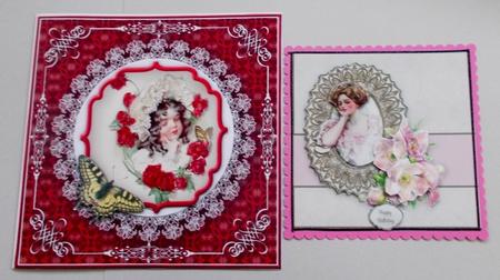 Vintage Ladies 8x8 Bumper Kit by Diane  Vermeer