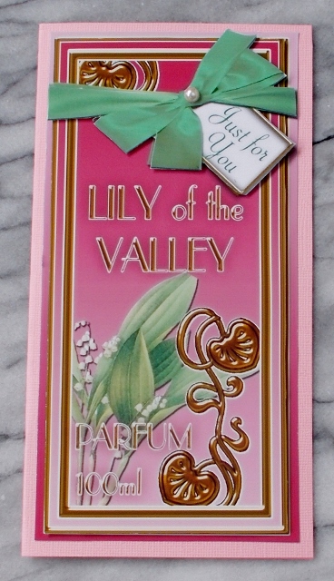 Lily of the Valley Perfume Just for You Dl Topdown Topper by Diane  Vermeer