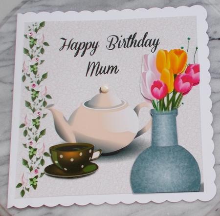 Happy Birthday Mum by Diane  Vermeer