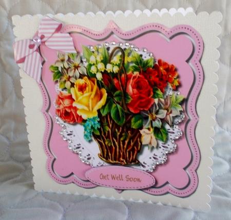 Lovely Basket of Flowers for Someone Special by Diane  Vermeer