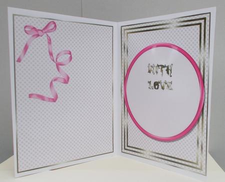 Pink Roses Bottom Stacker Insert by Diane  Vermeer