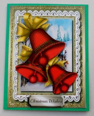 When the Bells Ring Out for Christmas 3 by Diane  Vermeer