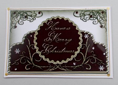 Beautiful Christmas Bottom Stacker Card 10 by Diane  Vermeer
