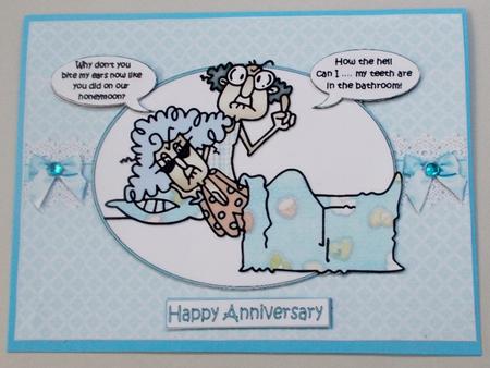 Stella and Gus Anniversary Quick Card by Diane  Vermeer